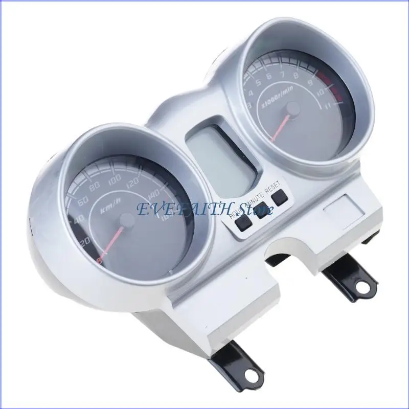124B Universal Motorcycle Digital Dashboard Speed Meter High Visibility LCD