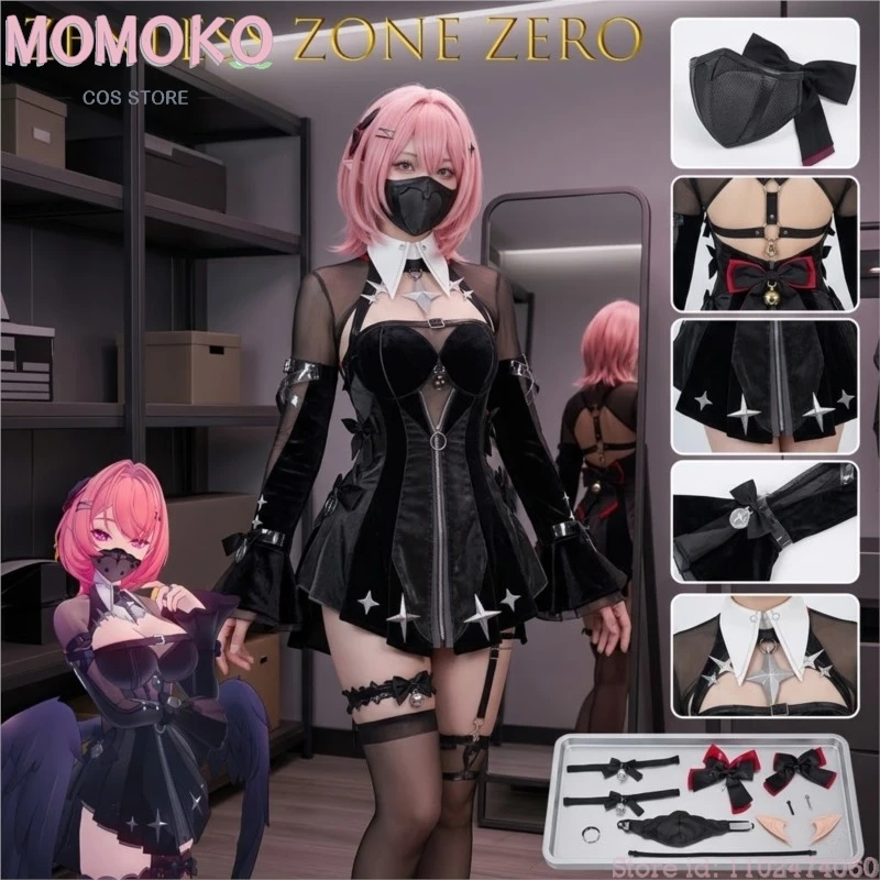 zenless-zone-zero-レミエルコスプレ衣装アニメゲームキャラクター衣装女性のためのハロウィンパーティーロールプレイドレスアップ服
