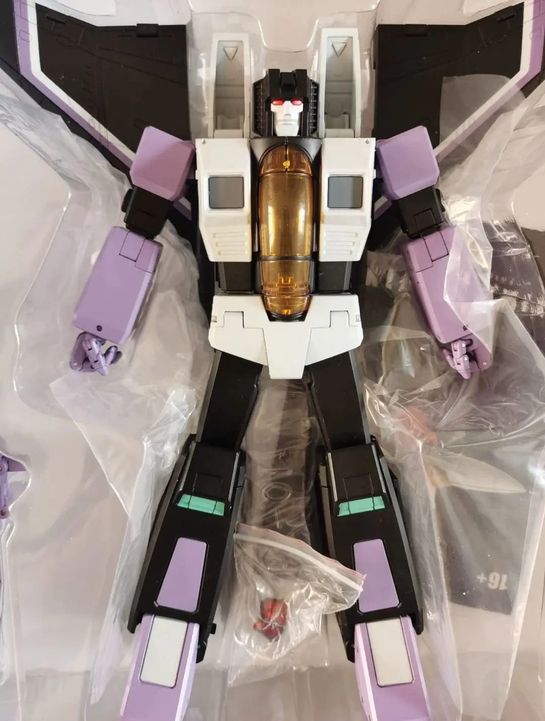 Jouet de transformation pour avion Squad DS01R, figurine d'action violette Upheaval, modèle cadeau de collection, en Stock