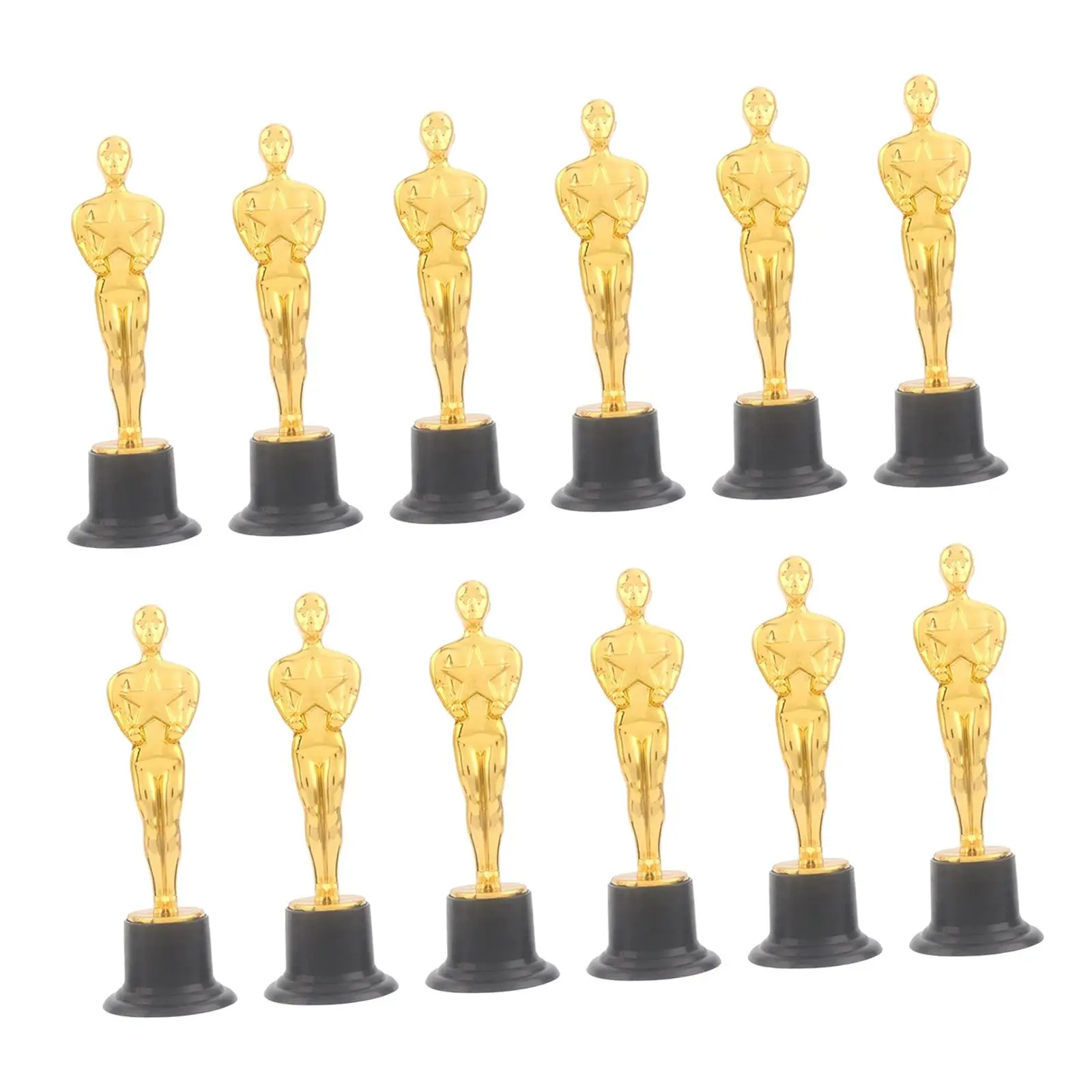 12 stuks beloningsprijsbeker kinderen kleine award trofeeën voor voetbalwinnaars sport