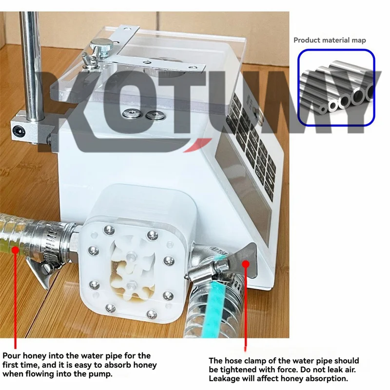 110/220 فولت 6 كجم معجون كهربائي آلة تعبئة العسل التحكم العددي وزنها العسل ملء العسل آلة تعبئة تلقائيا