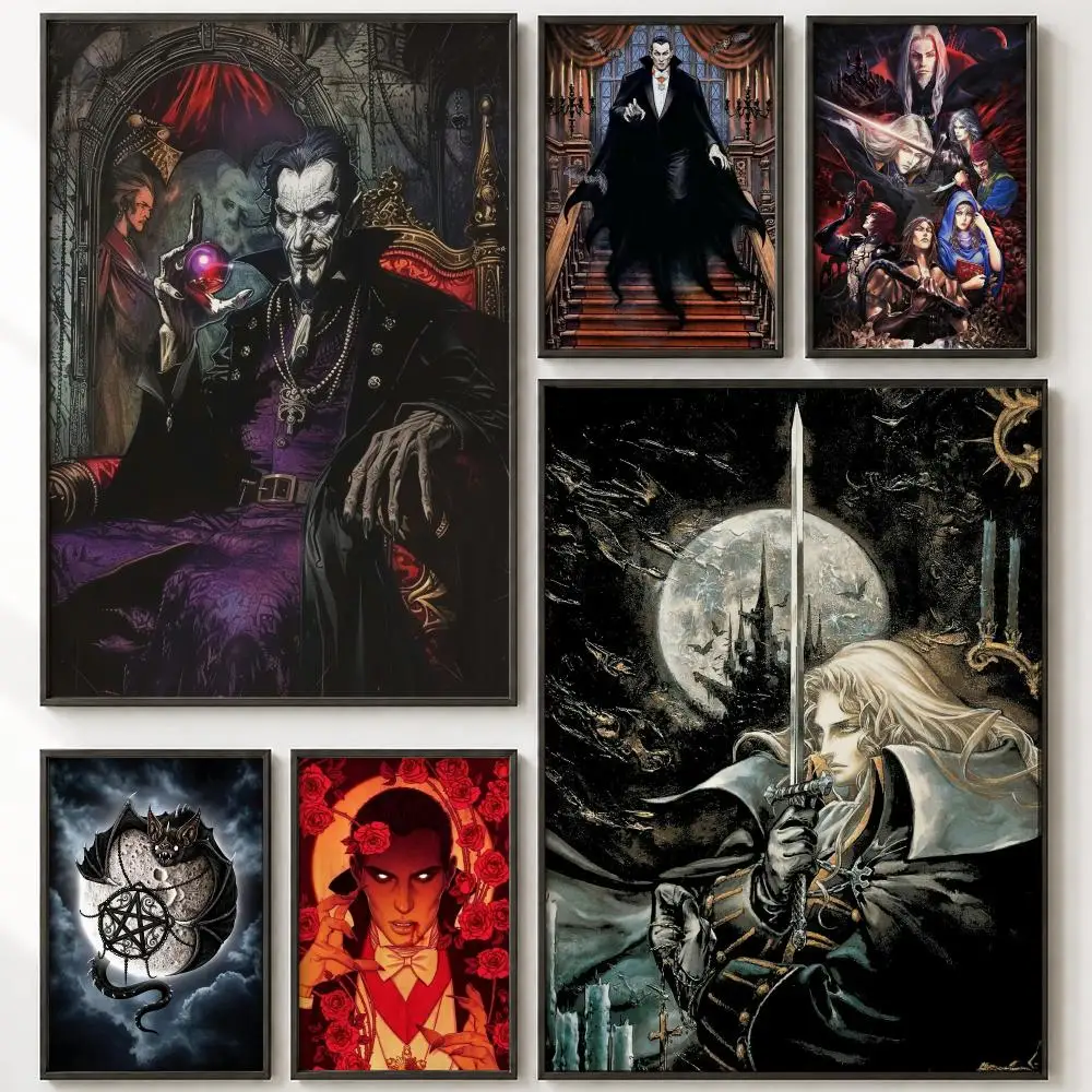 Vampire Knight Anime Poster HD poster wall art self-stick no-residue for home cafe office great gift