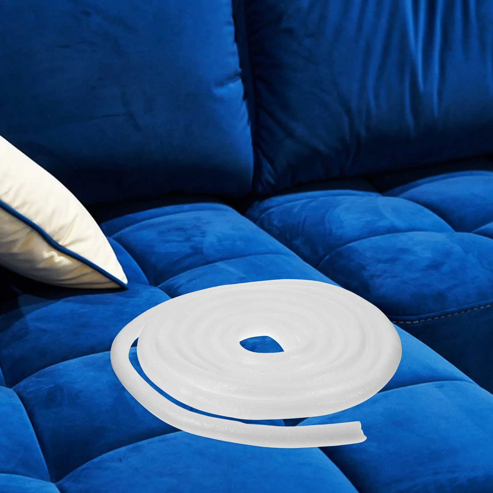 

Anti-Slip Foam Rods for Sofa Covers Tuck Grips Fixing Strip Cushion Filler Thickened Design Easy Cut to Size for Sectional