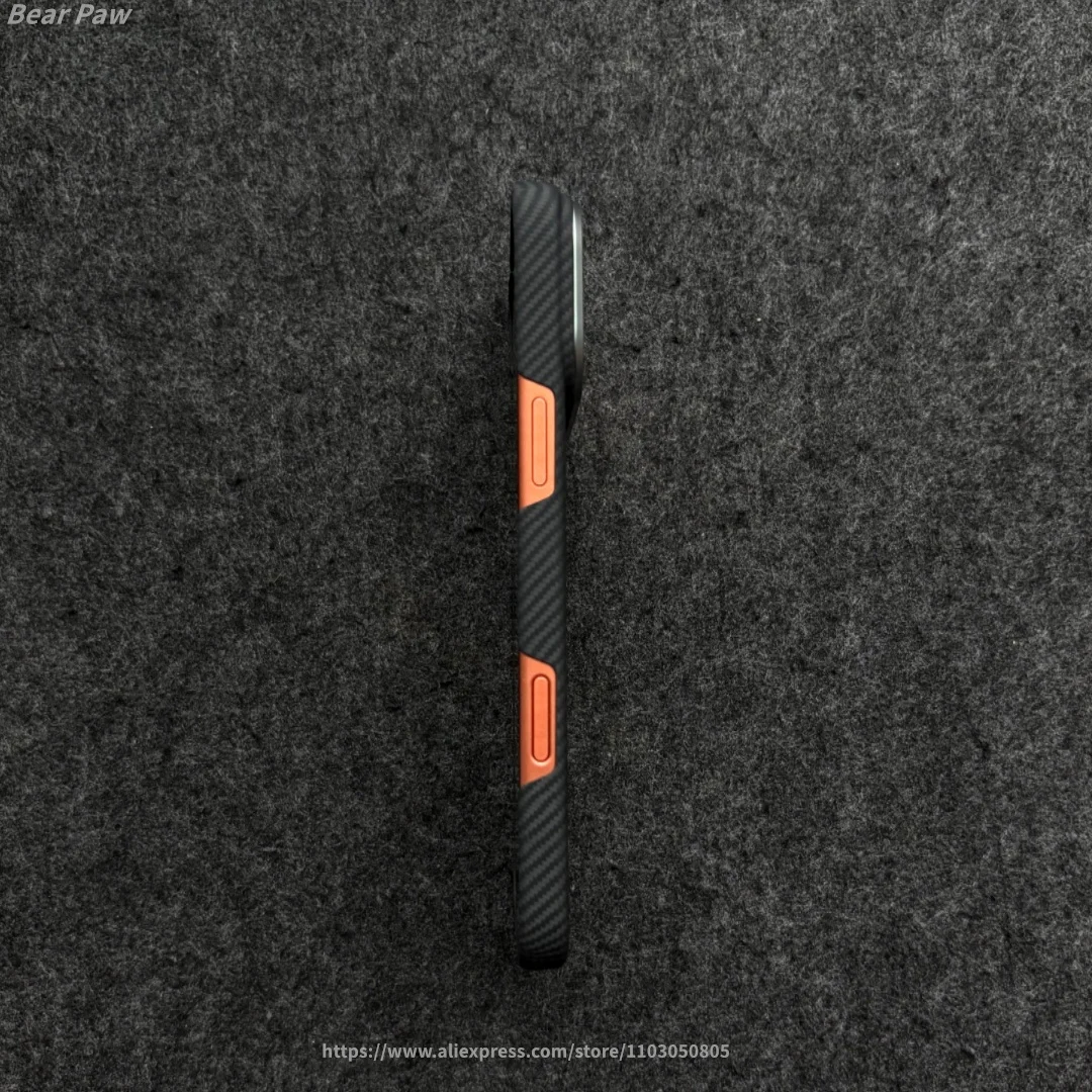 for magsafe Phone Cases for iPhone 17 Pro Max Aramid Carbon Fiber Cases for iPhone 17 Air/17 Pro Magnetic Carbon Fiber CaseCover