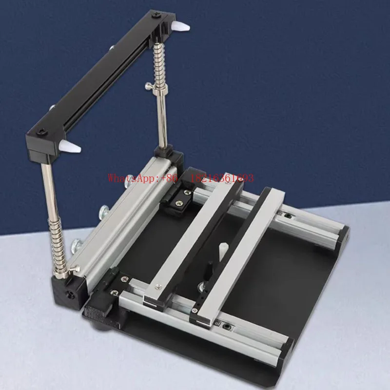 Limited Offer 100x100MM Manual Small Screen Printing Station SMT PCB Steel Mesh Solder Paste Printing Table