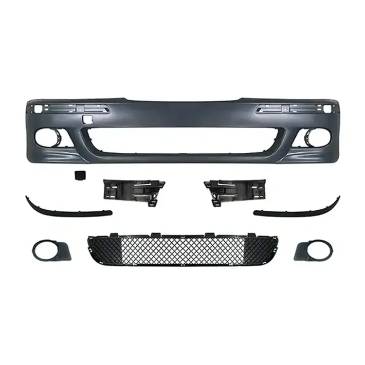 Material Auto Front Bumper Kit For Bmw 5 Series E39 Front Bumper Body Kit To M5 Style Accessories 1996-2003 Brand ABS 50KG