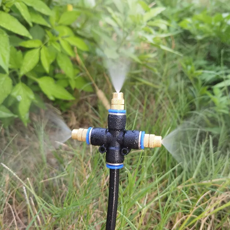Air Line Fittings Splitters Pneumatic Fitting Connectors PZA Series Cross Four Way Quick Release Couplings Push in Connector