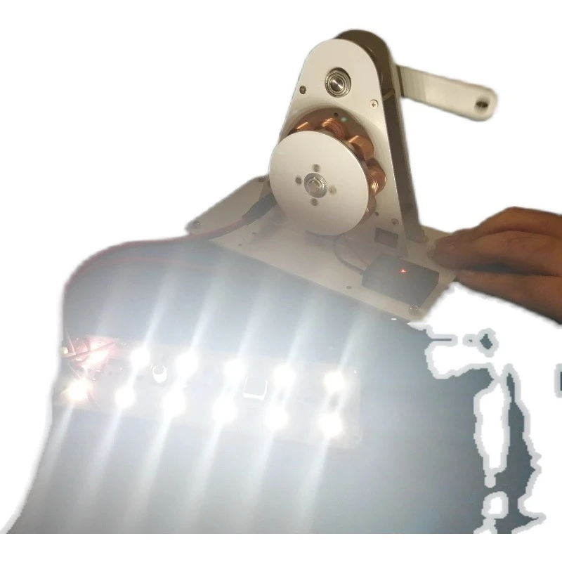 

Генератор с рукояткой | Аварийное зарядное устройство USB/12 В | Инструмент для обучения физике | Резервное питание для кемпинга