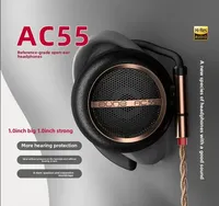 Aune AC55 AC45 Earphones For Professioner Music Hifi Audiophile Earphones Wired Typec Interchangeable Cable Gaming Accessories
