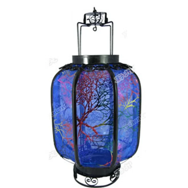 Chinese style Small Lantern Classical Handicraft Ball Lamp Lantern Retro Chinese Silk Lantern Festival New Year Mid-Autumn Decor