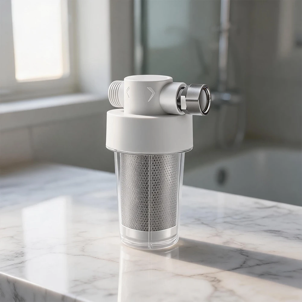 Brass Water Filter for Home Water Systems Including Washing Machines Showers Under Sink and Garden Hose Attachments