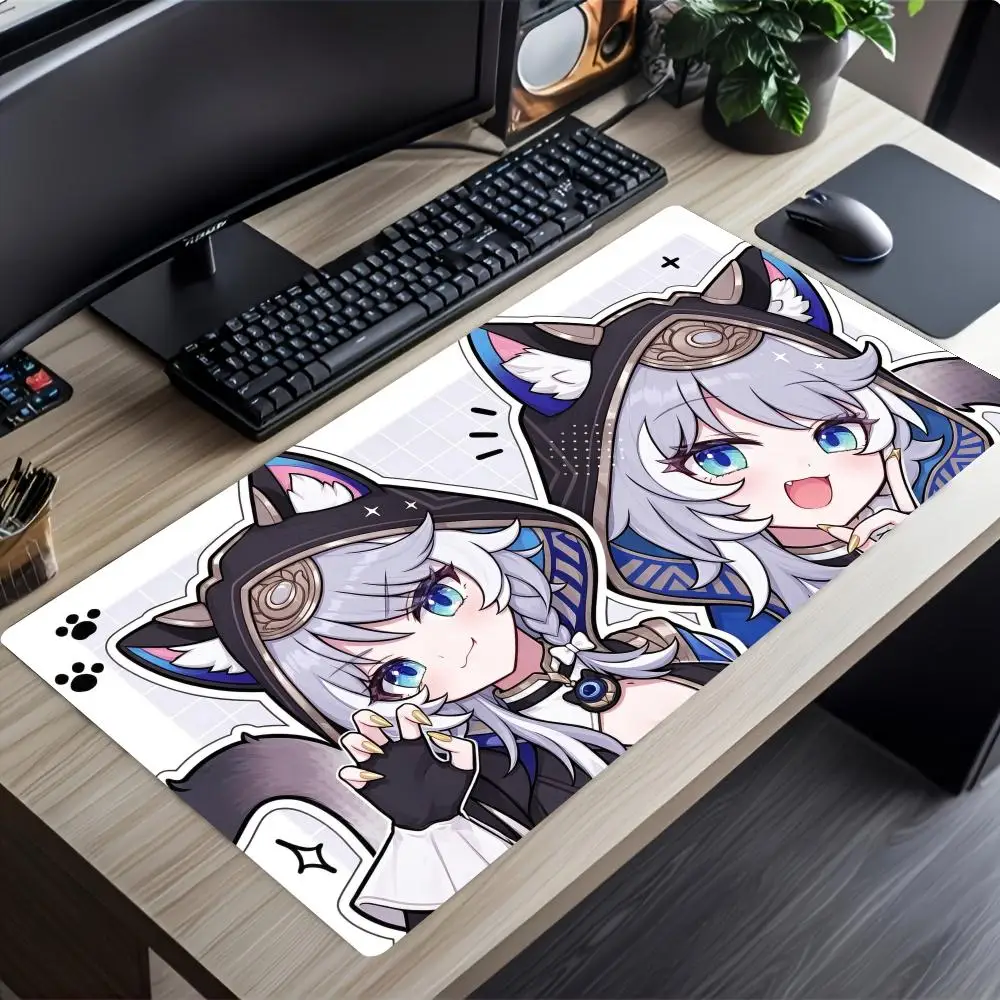 Honkai Star Rail Mouse Pad Xxl Office Carpet Table Mat Desk Accessories Deskpad Gaming Rug Keyboard Pad Desk Decorating Pc Decor