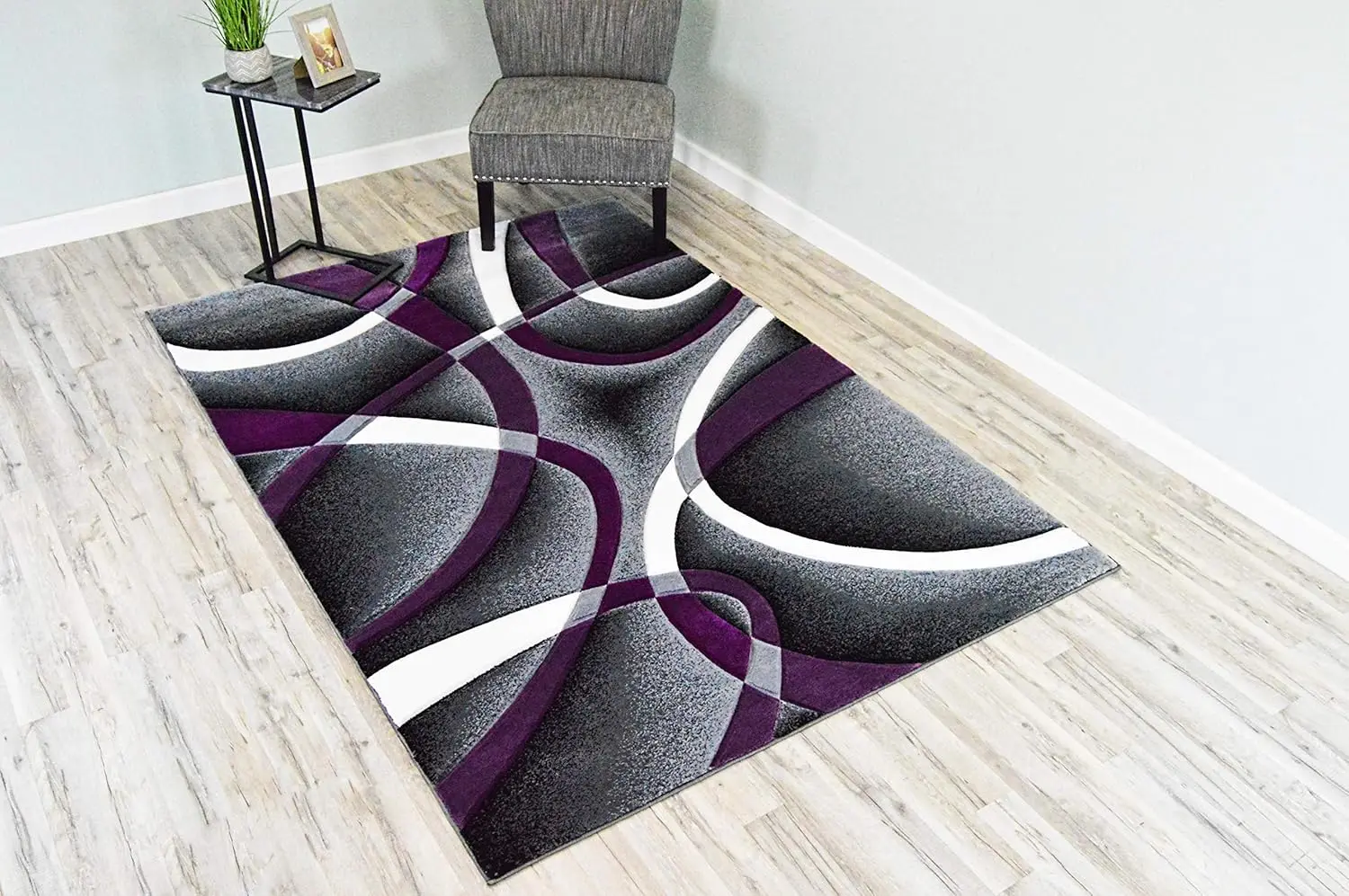 

Premium 3D Effect Carved Modern Abstract 2x7 2x8 Runner Colorful Luxury Rug for Bedroom, Living Room, Dining Room Contemporary