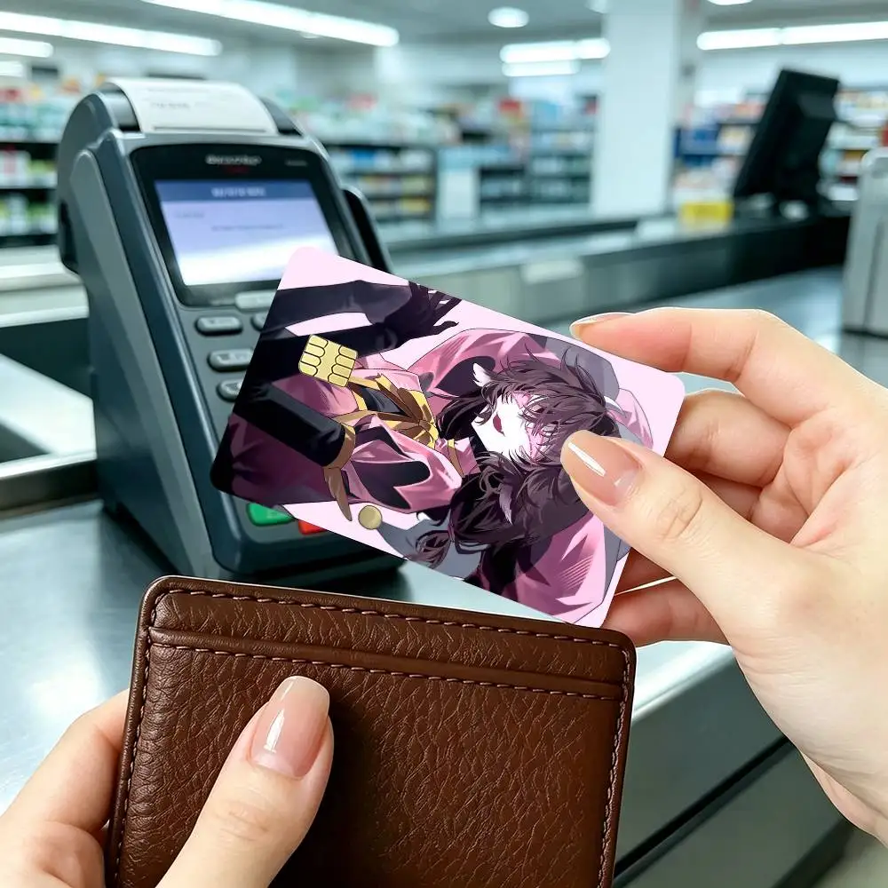 Cartoon The Freak Circus  Credit Card HD Stickers Small Chip Waterproof Sticker Game Card Decal Gift