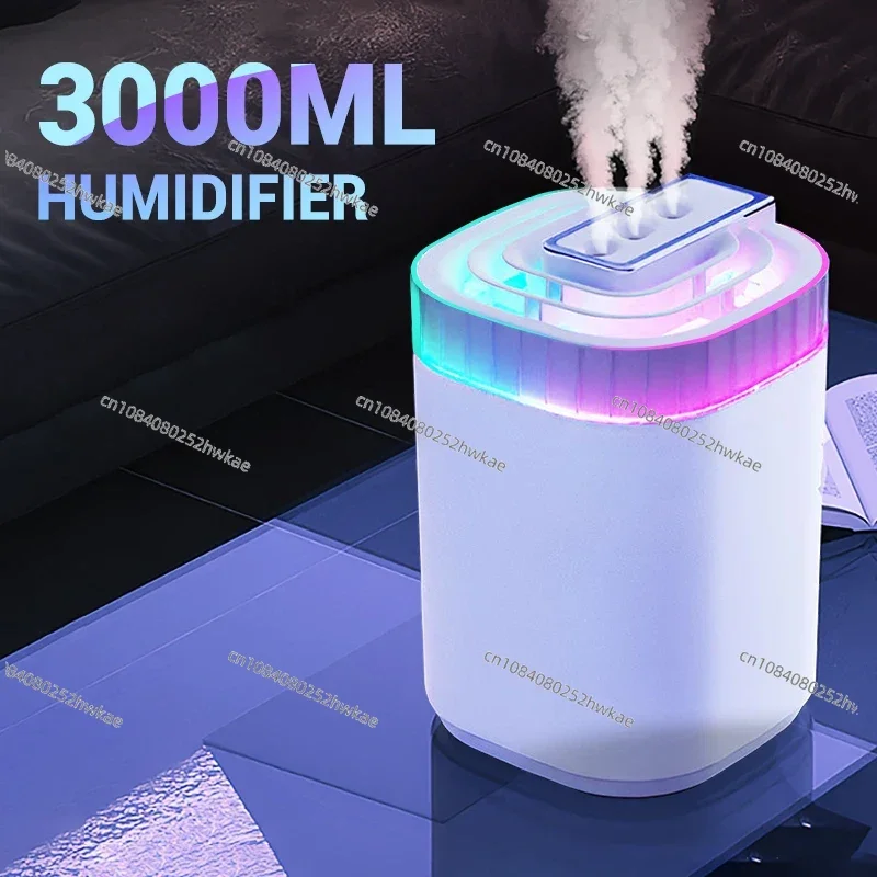 

3л большой емкости нулевой увлажнитель конфиденциальная Maifanshietuvage USB silencieux chambre dortoir humidificateur d'air