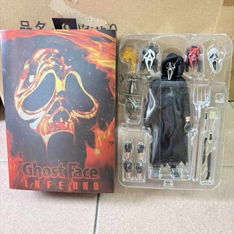 

Аниме Scream Ghostface Фигурка Neca Ghost Nun Фигурка Inferno Версия Ужасы Игрушки Хэллоуин Вечеринка Рождественский Подарок для друга