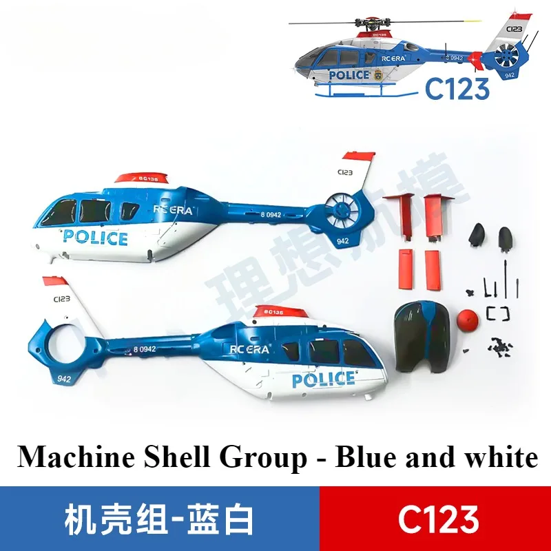 ERA Cree-Hélicoptère de simulation d'oiseau RC HBahn, pièces d'origine, engrenage de direction, lien moteur, train d'atterrissage, récepteur