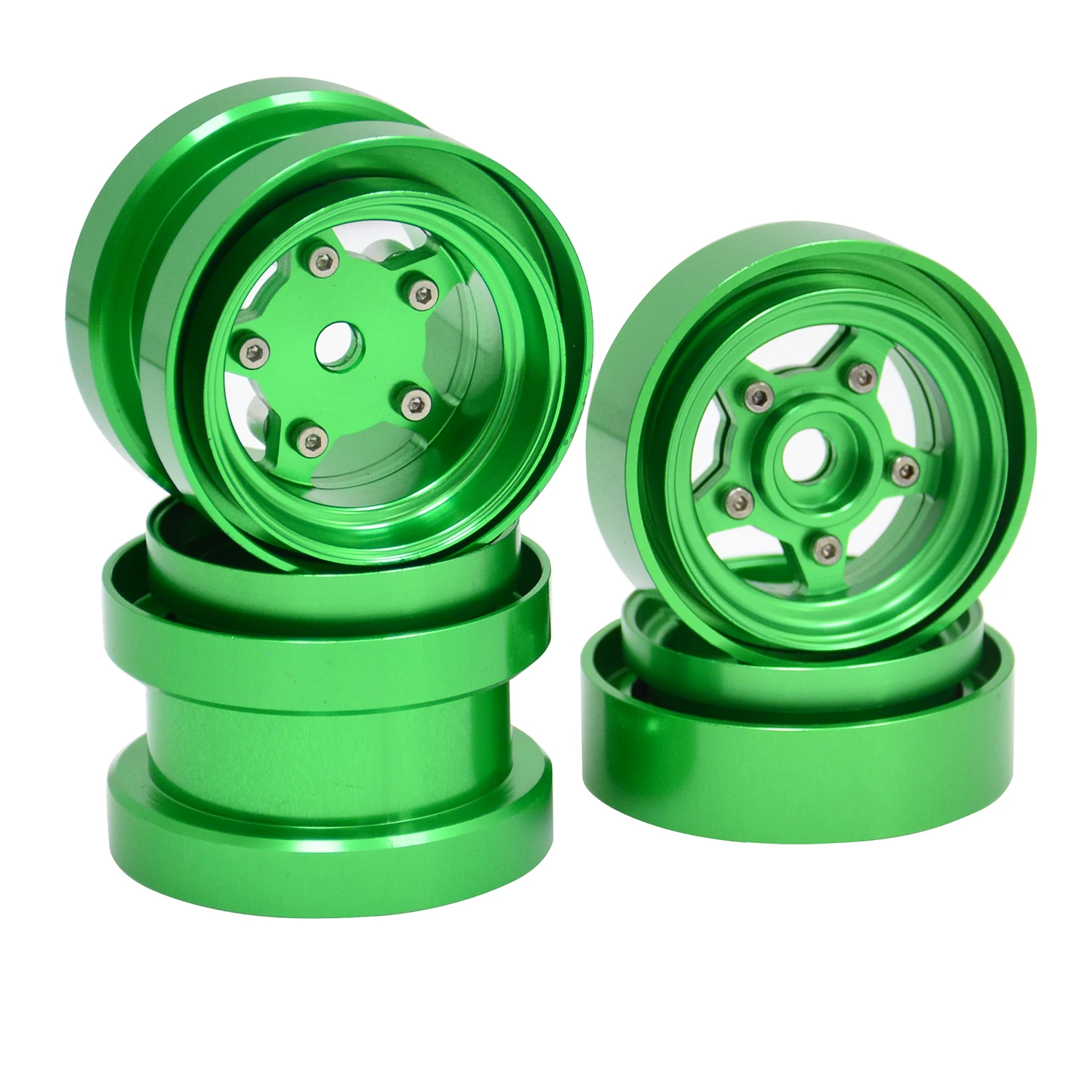 Aluminum Rim/Wheel Hub For Tamiya Grasshopper/Hornet/Fighting Frog RC Buggy Car