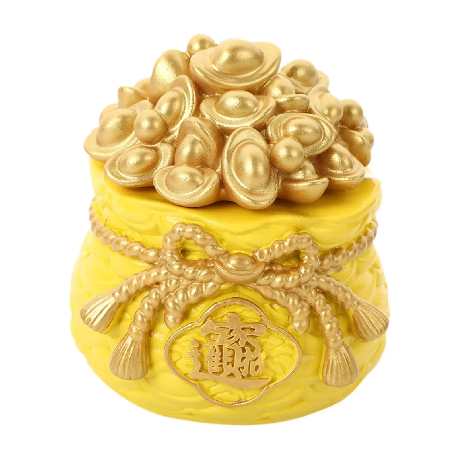 Treasure Basin Feng Shui Bedroom Collection Prosperity Resin Statue Figurine