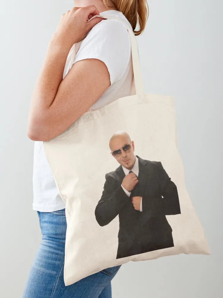 

Mr Worldwide aka Pitbull Tote Bag handbag tote bag women tote bags men reusable shopping bags