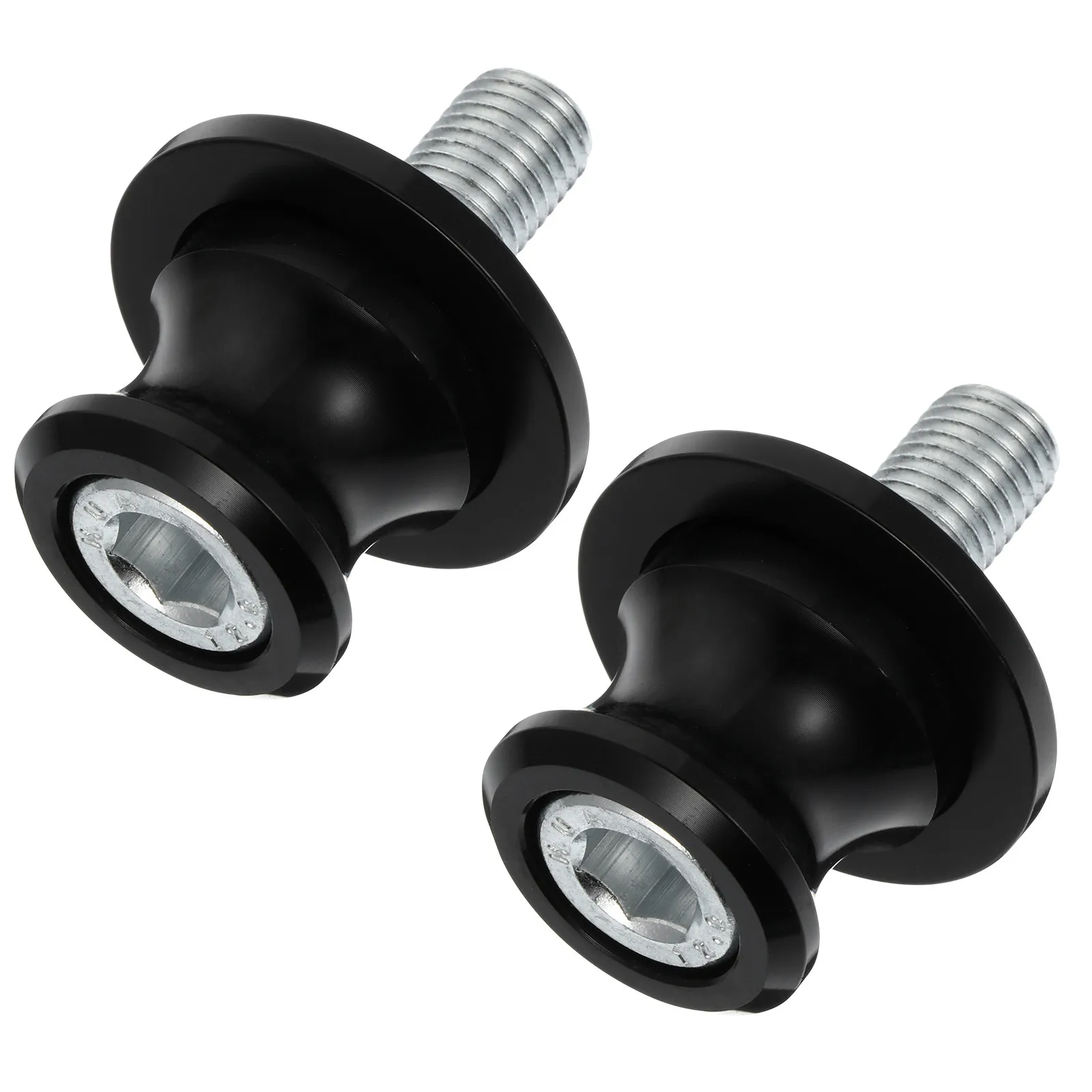 

1Pair Motorcycle Spools Slider Stand Screws Rugged Aluminum Motorcycle Fixing Nail Swingarm Spool Screw Guide Roller for Bike