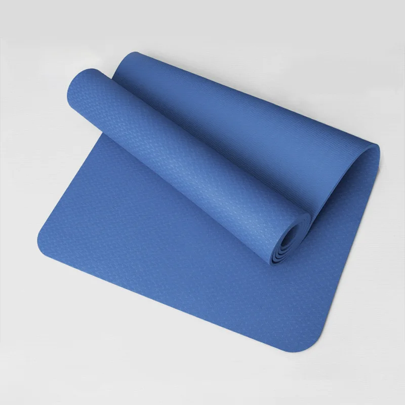 

High Quality TPE Yoga Mat Custom Logo Yoga Mat Fitness Exercise Sport Mat