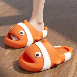 Kids Shoe Cute Cartoon Sandal Summer Women Slipper Child Shoe Female Outdoor Wear Closed-Toe Slipper Home Non-Slip Indoor Sandal