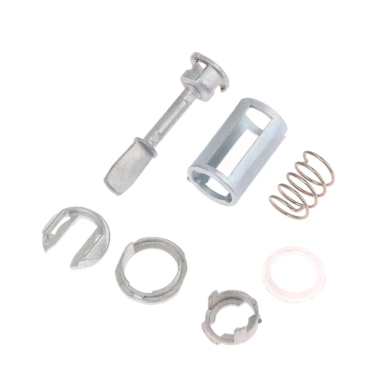 7 pz Anteriore Sinistra Destra Serratura Della Porta In Metallo Cilindro Barile Kit di Riparazione 3B0 837 167/168 Per VW/Passat/Seat Toledo Leon Arosa/Lupo