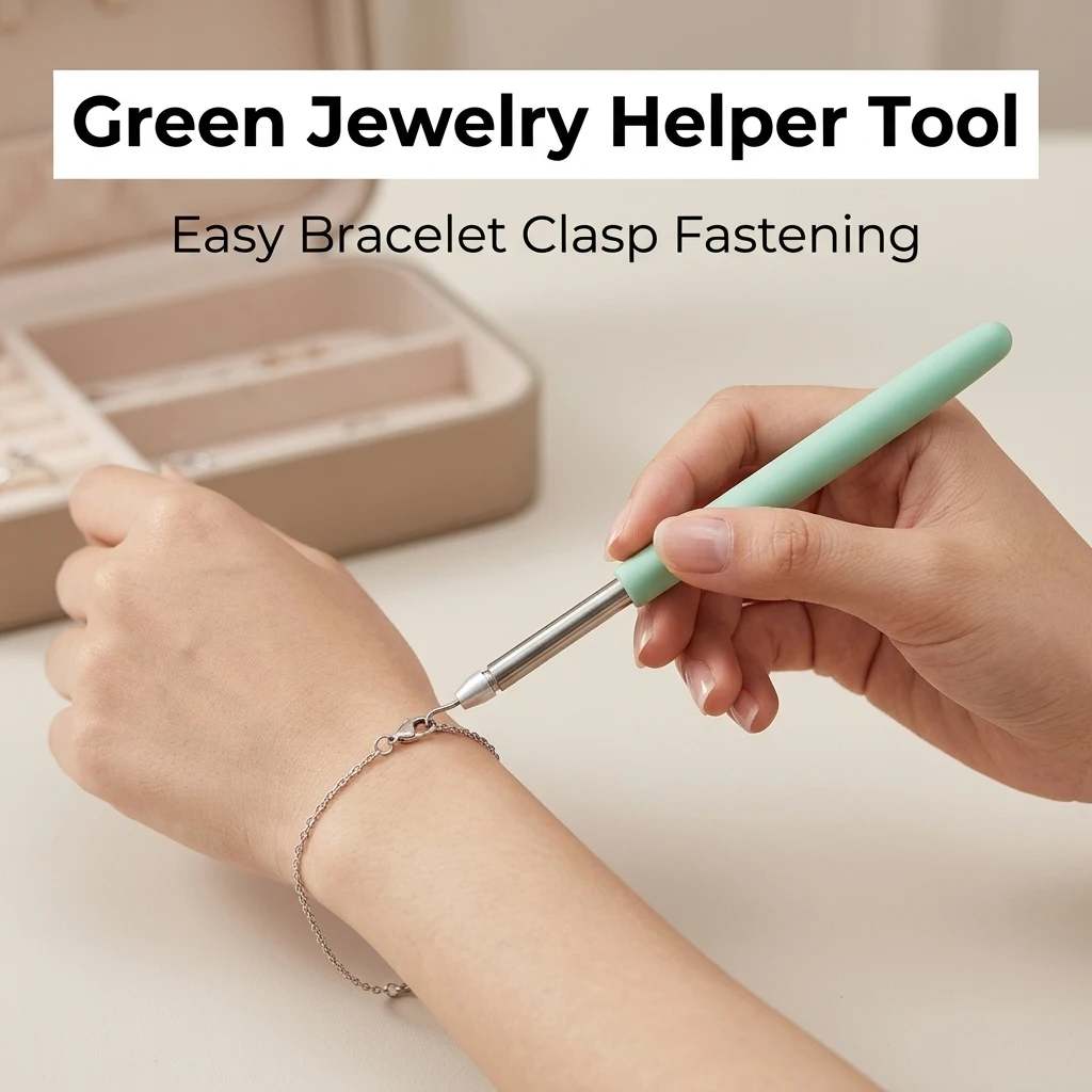 Jewelry Helper Tool Bracelet Clasp Helper Bracelet Fastening Hook Easy Wear Necklace Chain Helper Jewelry Wearing Assistant Tool