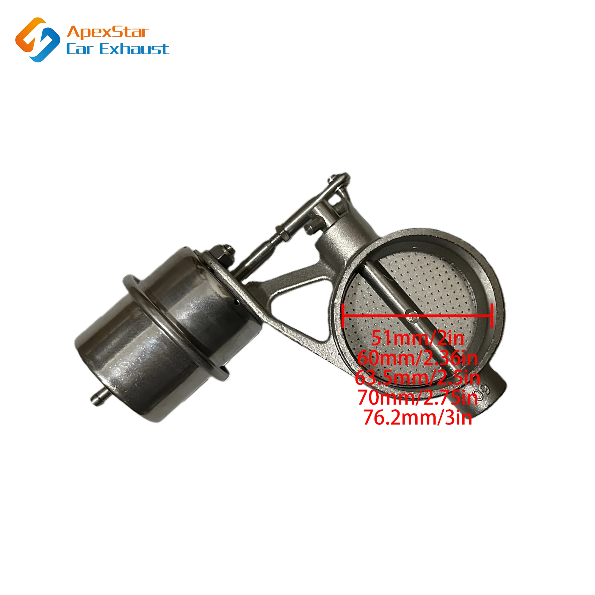 Uniwersalny zestaw sterowania tłumikami zaworów układu wydechowego ApexStar, sterownik próżniowy, pilot zdalnego sterowania, przełącznik.