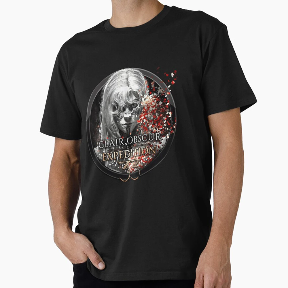 

Character RPG Game 2025 Clair Obscur Expedition 33 Gift for gamer 100% cotton O-Neck Short Sleeve Graphic T-Shirt All size tops