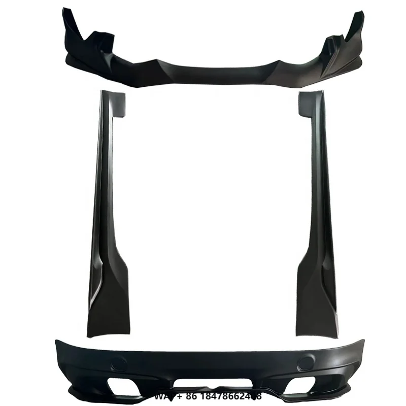 

2017-2020 GT86 Front Bumper Face Kit New Side Skirt Body Kits with Faceplate for 2018-2019 Models