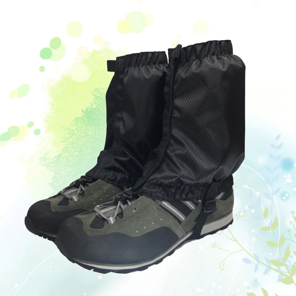 

Lightweight Gaiters Waterproof Walking Outdoor for Hiking Riding Shoe Cover Ankle