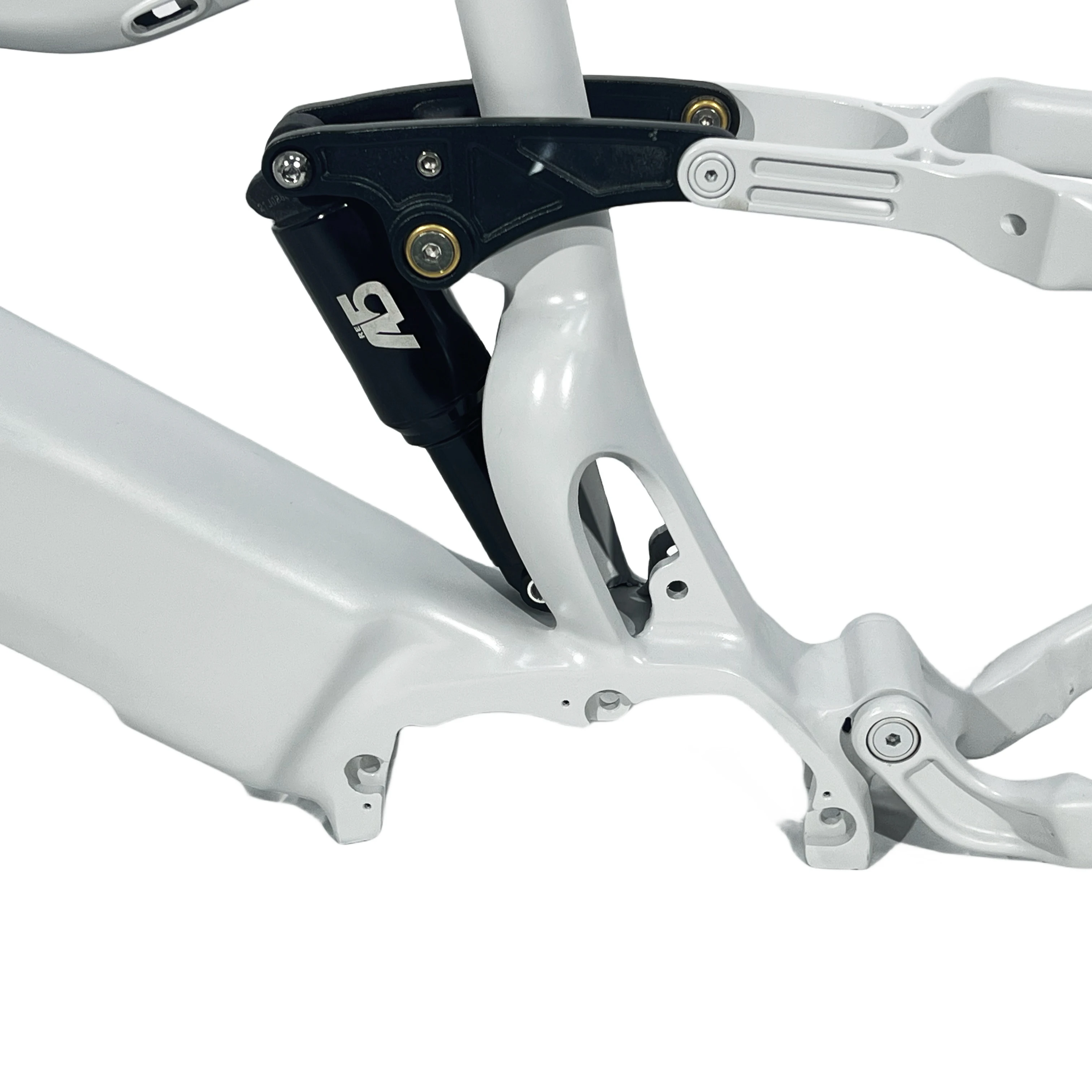 

27.5" 6061 Aluminum Custom Four-Link Dual Suspension E-Bike Frame with Battery Box