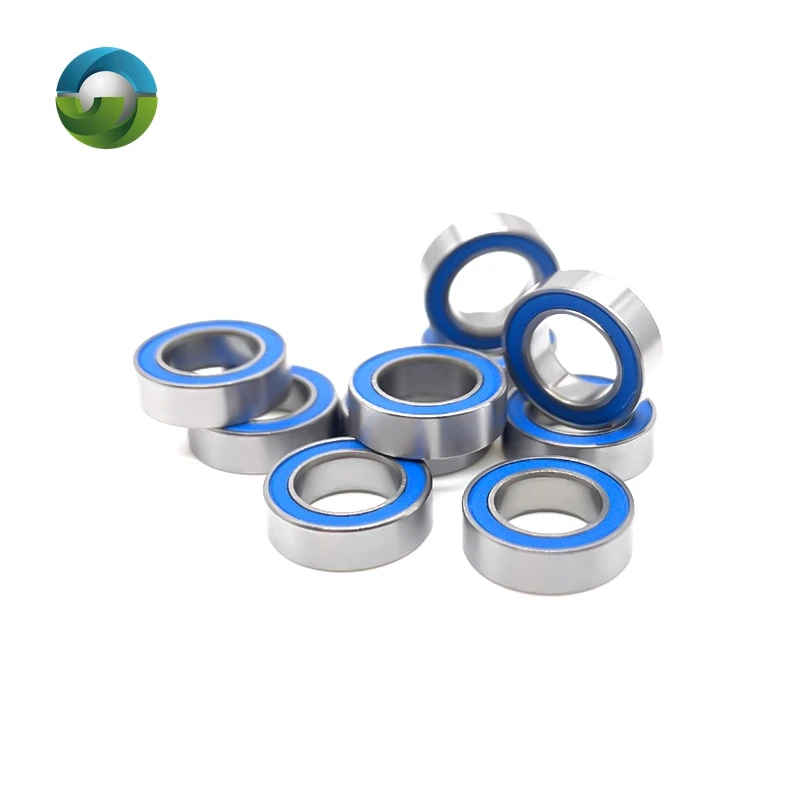 10PCS Rubber Sealed MR106RS 6x10x3mm Miniature Bearing Ball Bearings 3X6X2.5 4X7X2.5 5X8X2.5 5X10X4 5X11X4 8X12X3.5mm RC Car