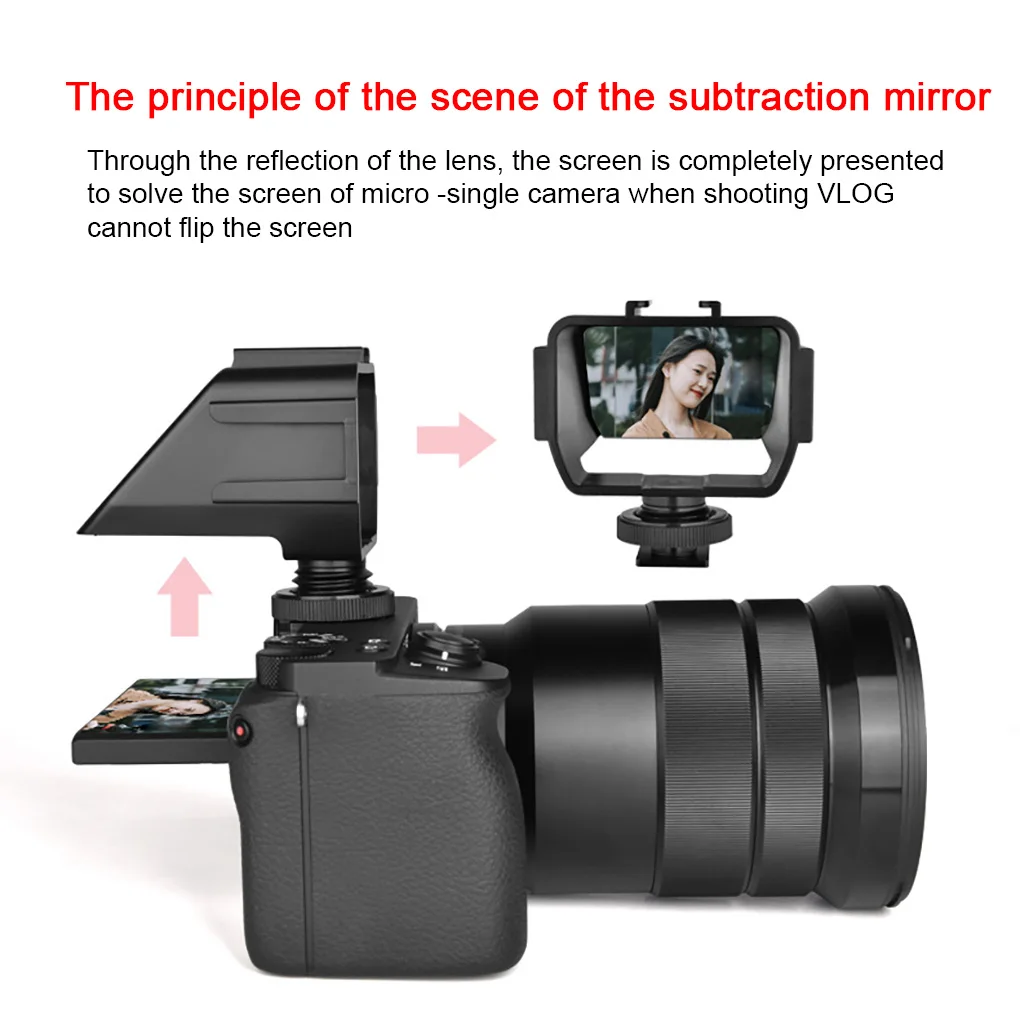 Camera Periscope Flipping Mirror Screen Bracket Smartphone Accessory