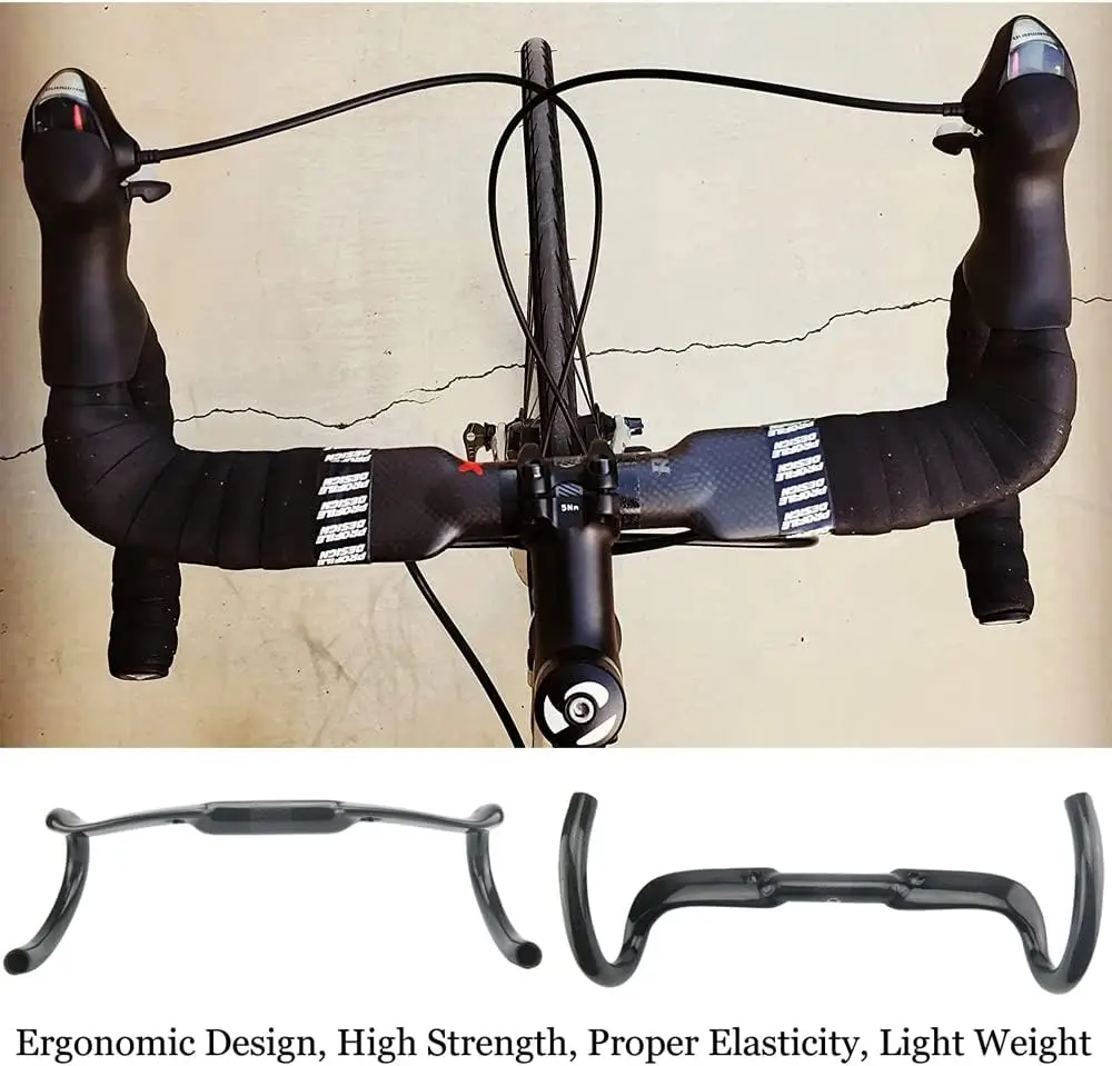 

Карбоновый руль велосипеда, аэродинамический руль для шоссейного велосипеда, карбоновый руль шоссейного велосипеда, черный-горячее качество продажи