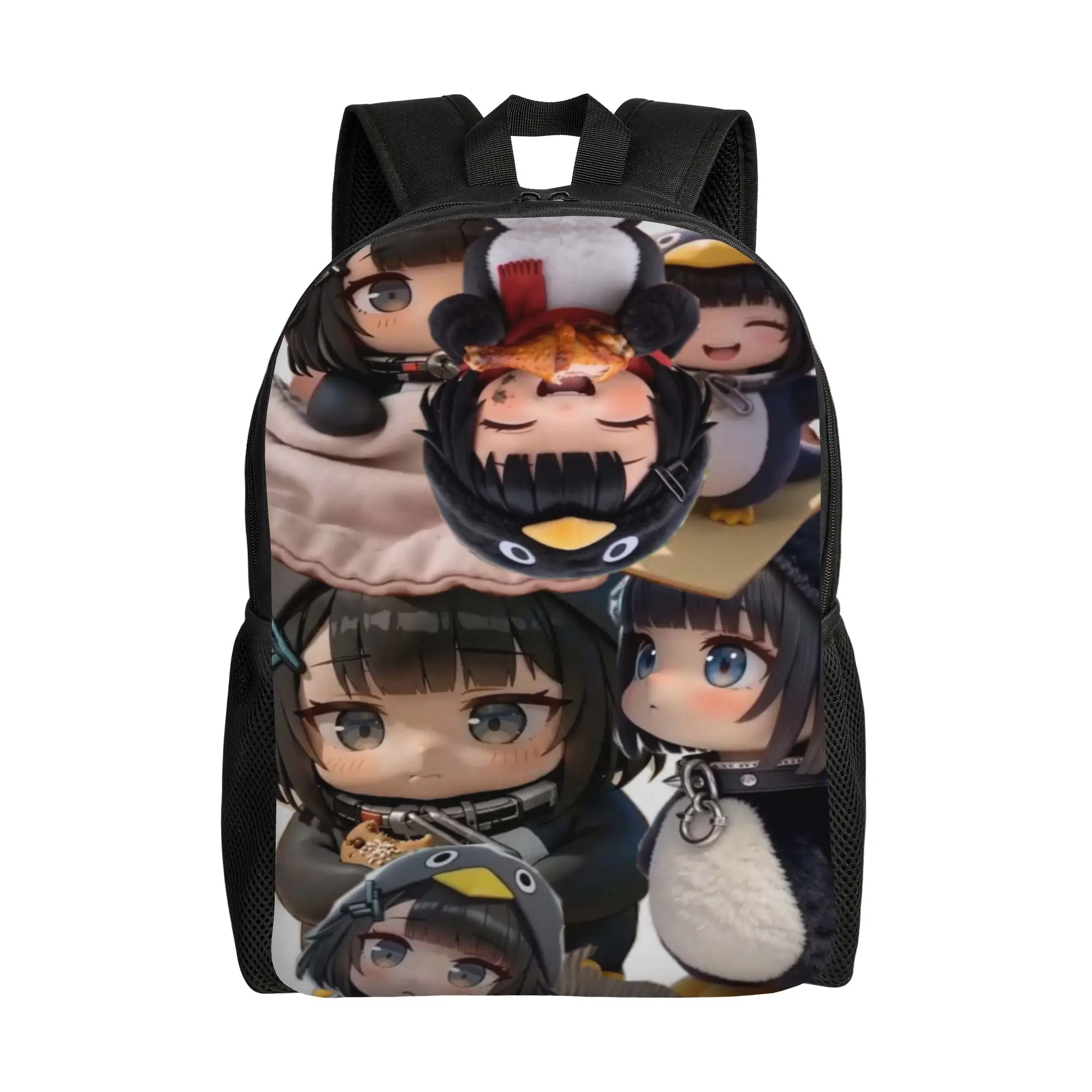 Back to school season Lightweight Gugu Gaga Penguin Anime Girls Group Storage Bag  Couple Backpack