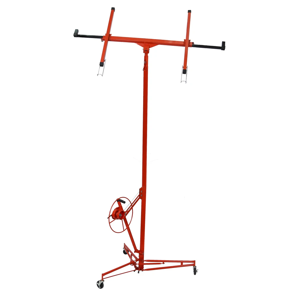 Trockenbau-Panel-Hebezeug, Trockenbau-Lift, Rolling-Panel-Hebezeug, Jack-Heber, 16 Fuß, rote Farbe