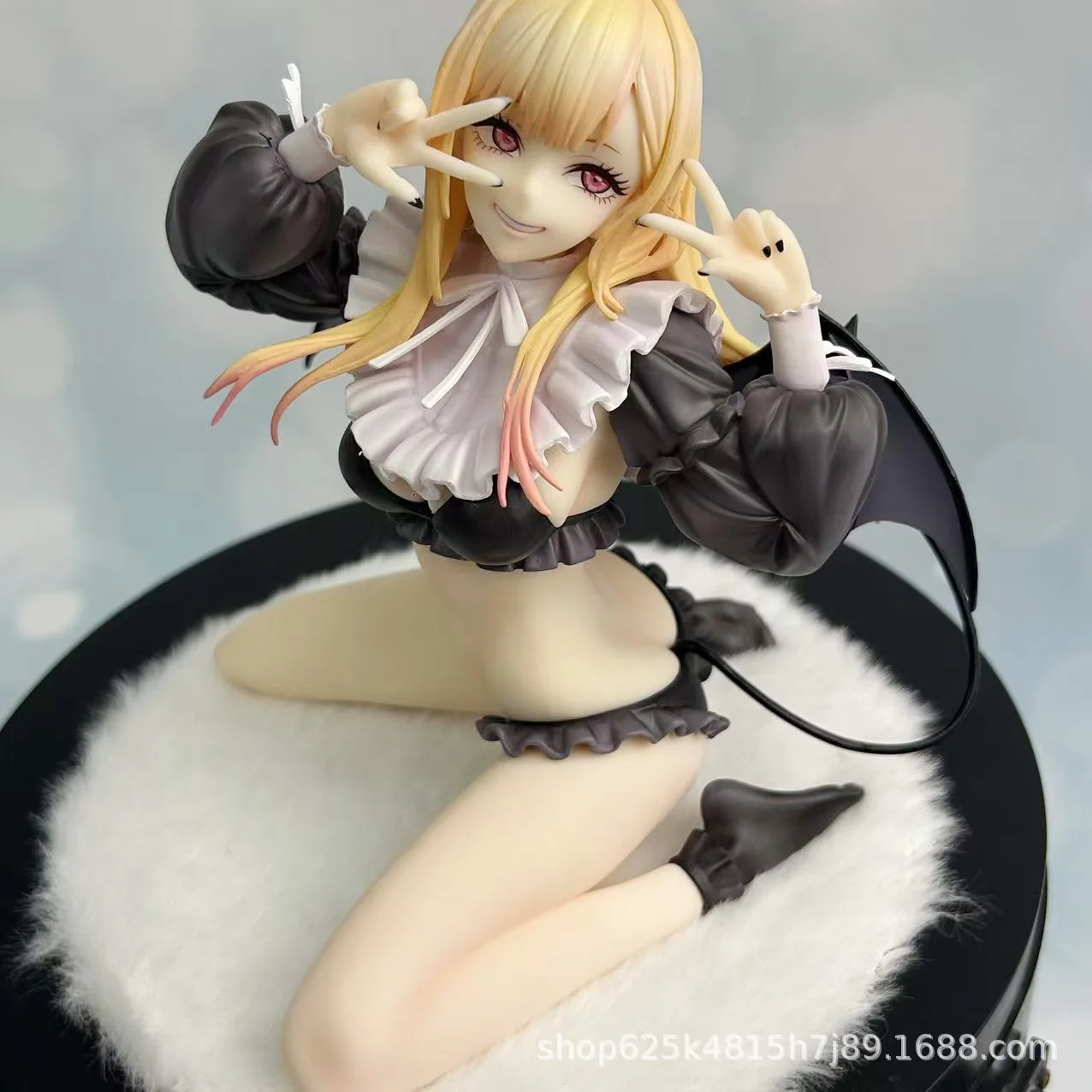 16cm Anime Figure Kitagawa Marin Devil Liz Cosplay My Dress Up Darling Double Head Sculpt Pvc Model Computer Case Decor Ornament