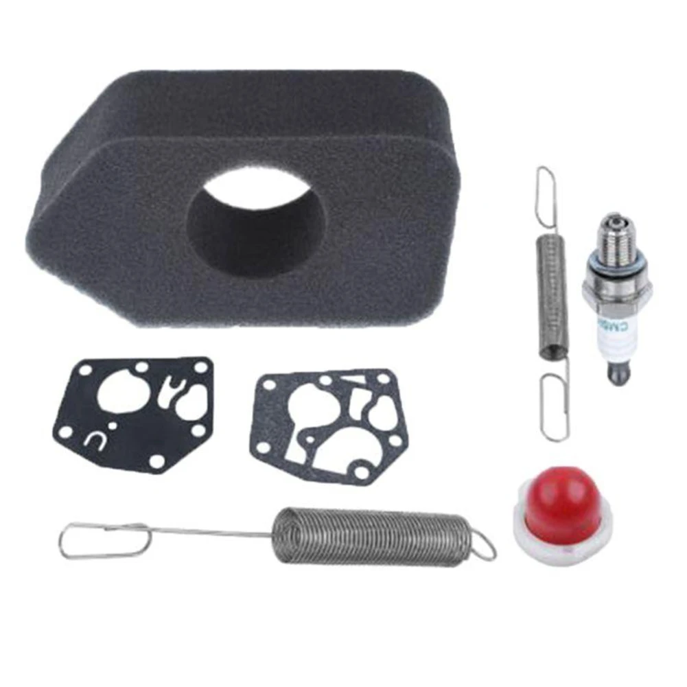 Governor Springs Gasket and Filter Assembly for Lawn Mower Carburetor Replaces 691859 692211 694394 698369 795083 Components