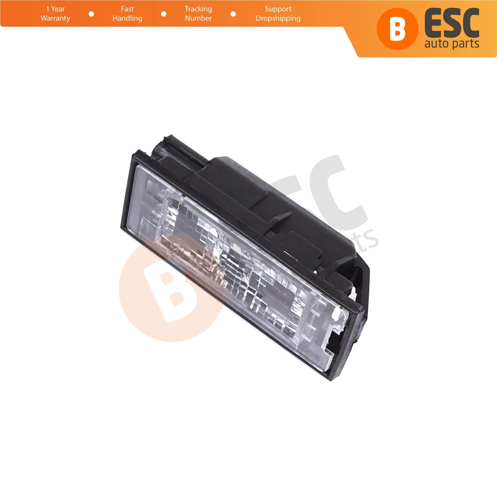 

ESC Auto Parts ESP943 Number Plate Lighting Lamp 8200480127 for Renault Clio Laguna Megane Master Fast Shipment Ship From Turkey