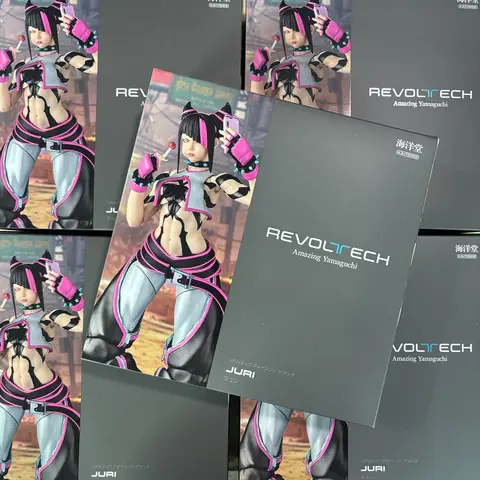 In Stock Kaiyodo Revoltech Amazing Yamaguchi Han Juri Street Fighter 4 Action Figure Toy Model Gift