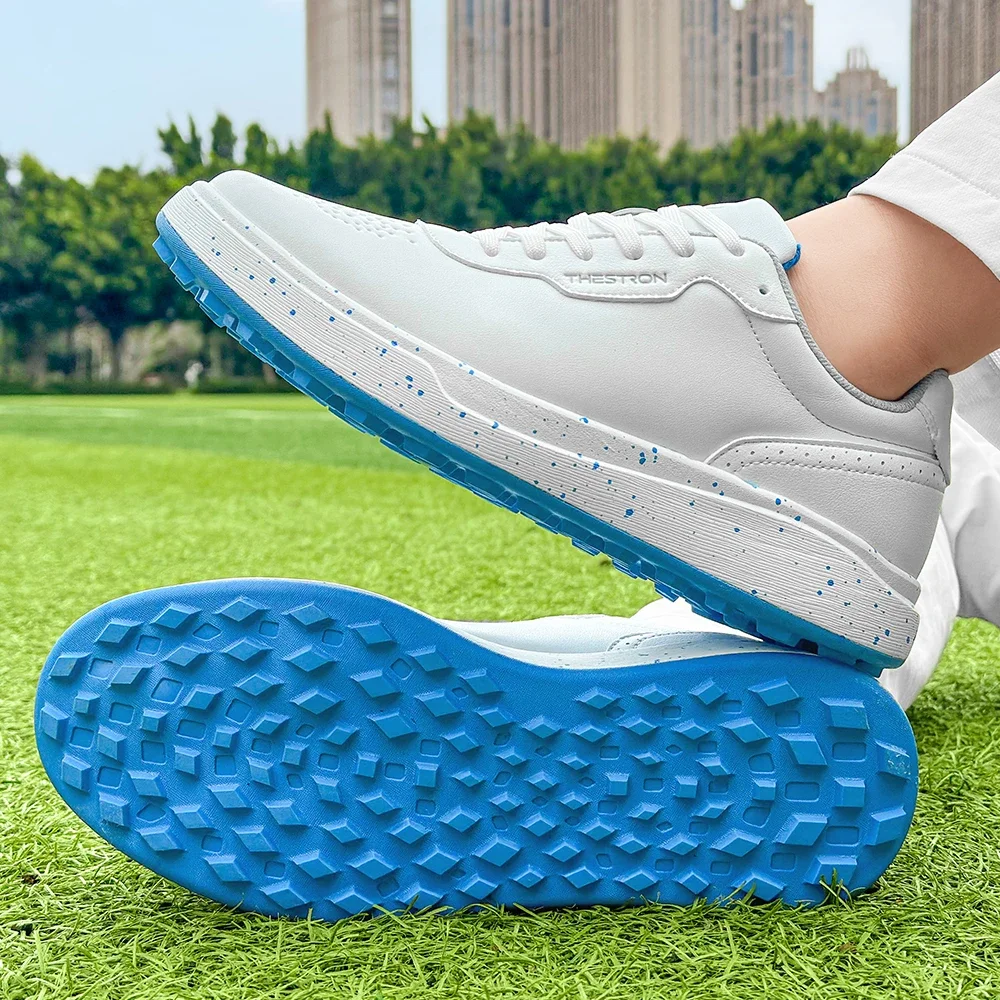 Neue Herren-Golfschuhe für Outdoor-Sportarten, leichte und lässige, rutschfeste Golfschuhe, erhältlich in großen Größen 39-48 – Detail 2