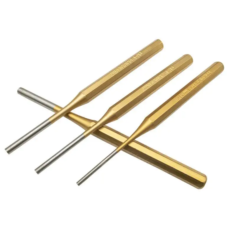 Genuine Round Hole Cylindrical Punch Pin  Special  for Ejection  Forklift, Fitter  Rivet  2-10 Mm