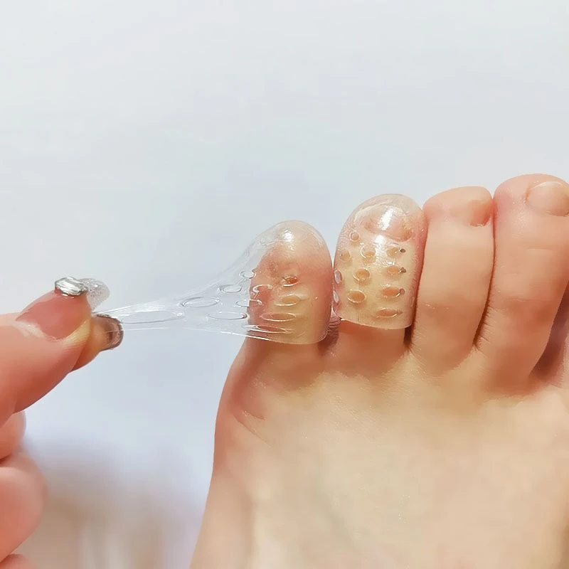 6/10 pièces protecteur d'orteils prévient les callosités des pieds cors ampoules embout couverture Anti-Friction séparateurs d'orteils Silicone souple respirant