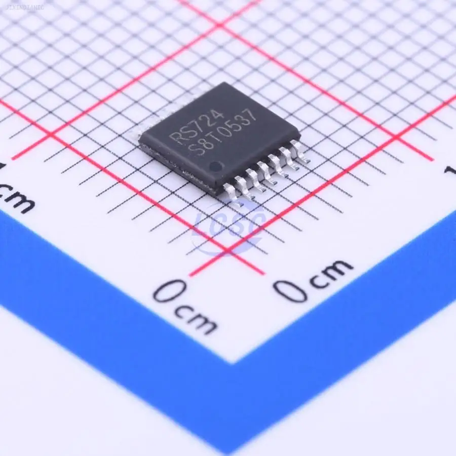 1PCS RS724XQ Four channels 1pA 7V/us 10MHz TSSOP-14 Operational Amplifier ROHS