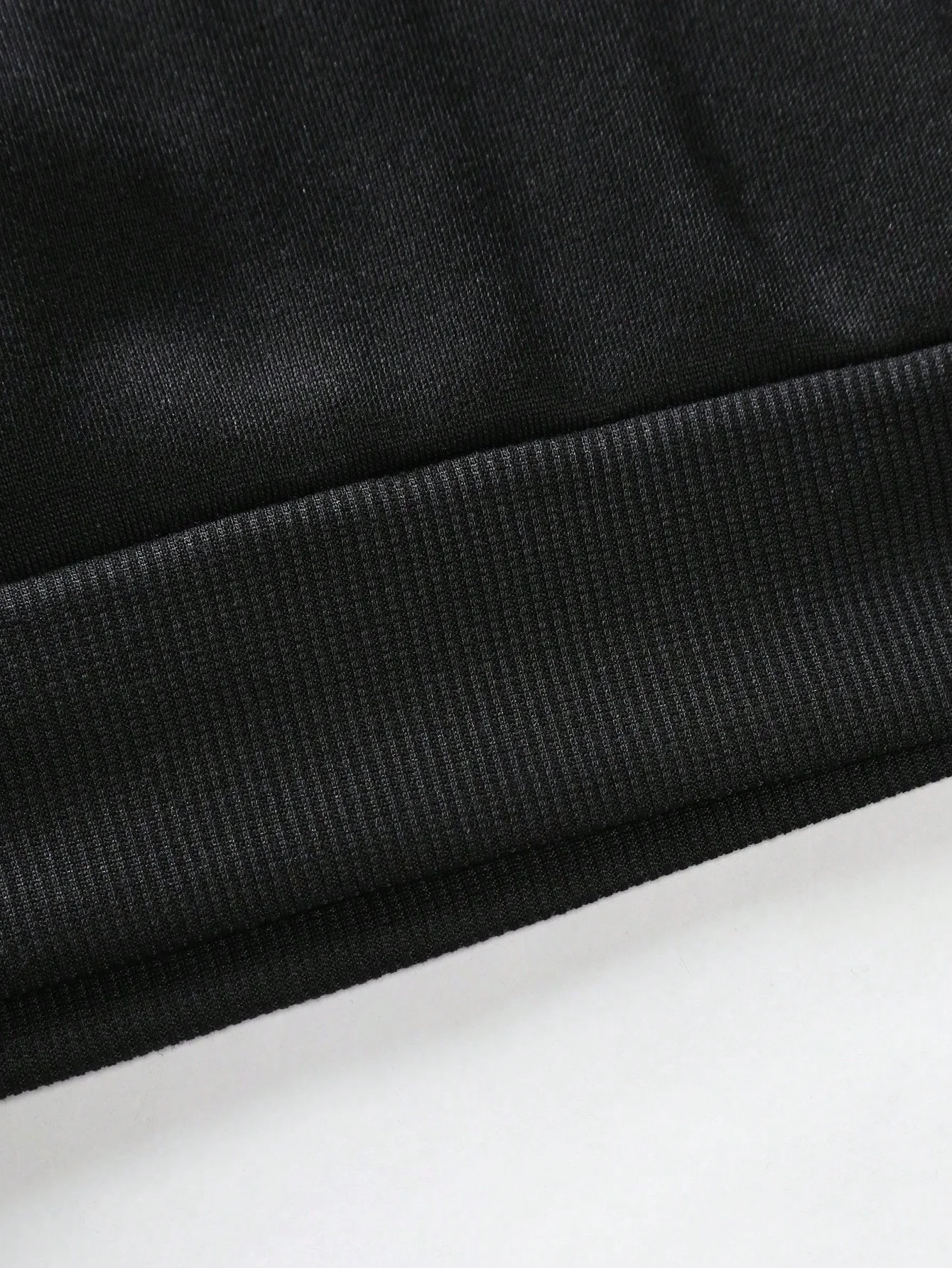 メンズ秋冬ラインストーンレターフード付きスウェットシャツトレンディカジュアルブラックフーディートップ