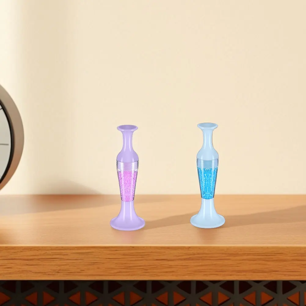 2 قطعة وعاء الزهور على شكل مسمار الفن القلم DIY بها بنفسك أداة التطريز الدقة الحرفية مانيكير التنقيط اكسسوارات مسمار الفن المعدات #6