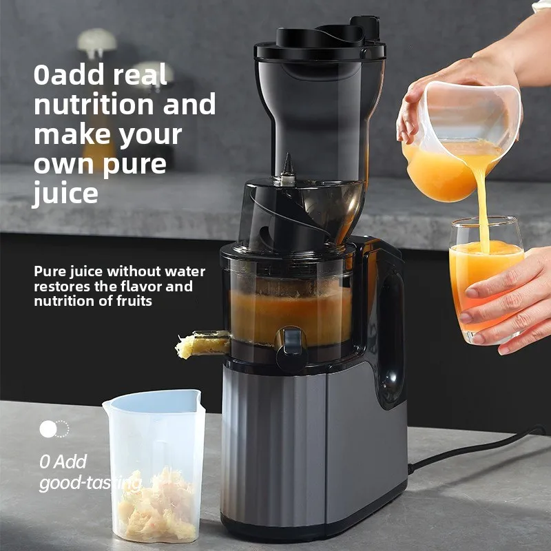 110V Volt Oversized Diameter Freshly Squeezed Household Juicer Slag Juice Separation Automatic